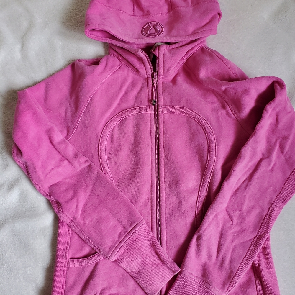 Lululemon Pink Hoodie Zip Up
